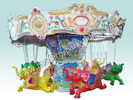 mini flying elephant rides