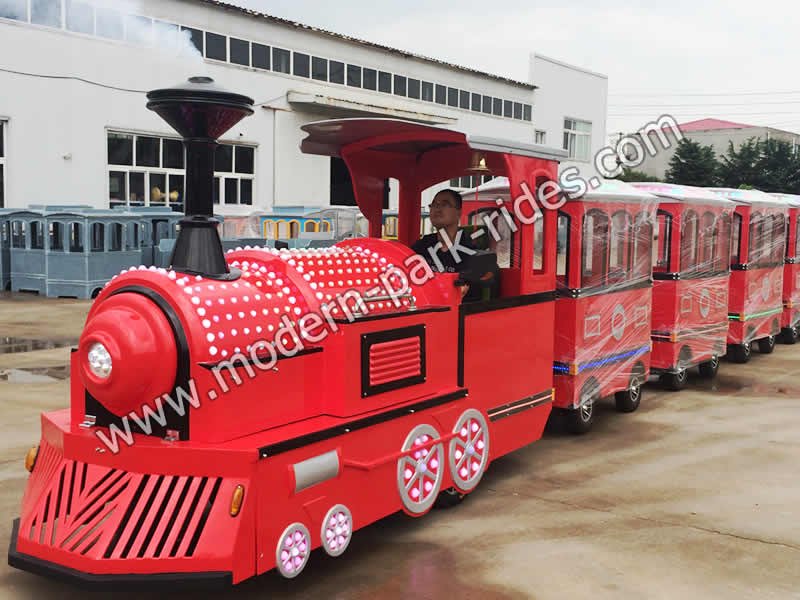 trackless train