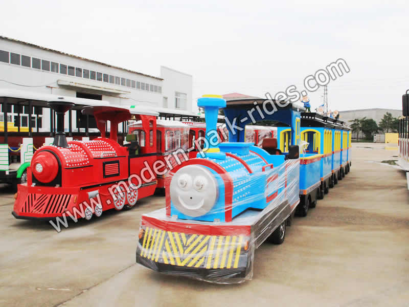 trackless train