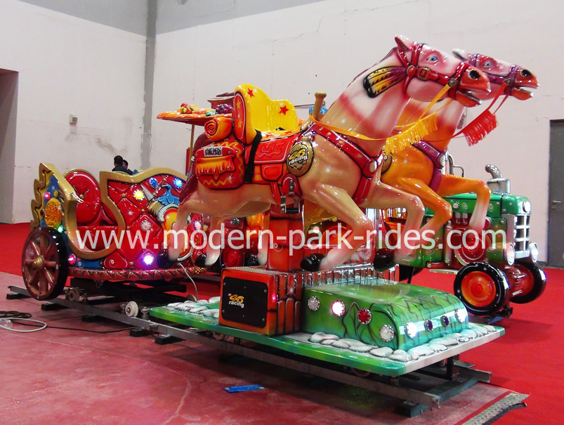 horse train ride