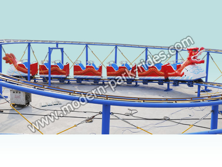 dragon slide, roller coaster ride-Park Rides
